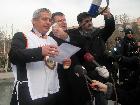 Ankara Adliyesi havuzunda protesto-1